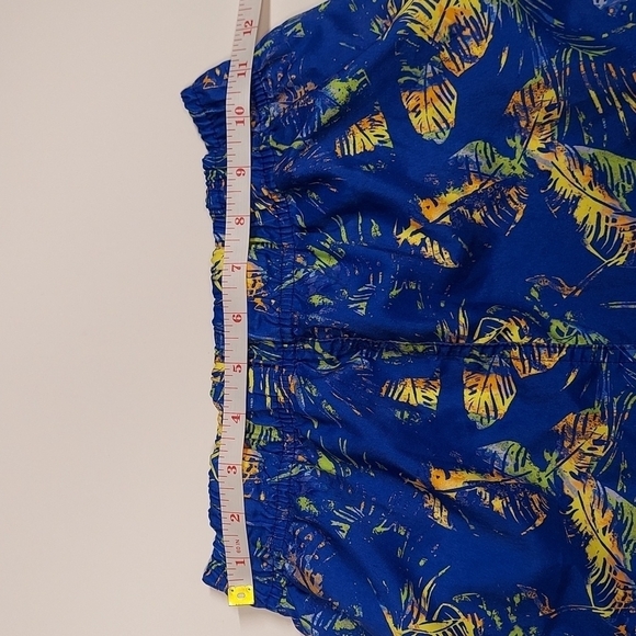 Boys Shark Nation Swim Trunks Size L 14/16 - Picture 10 of 11